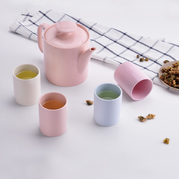 郑州彩晶瓷 现代茶具套装防磨刮易清洁
