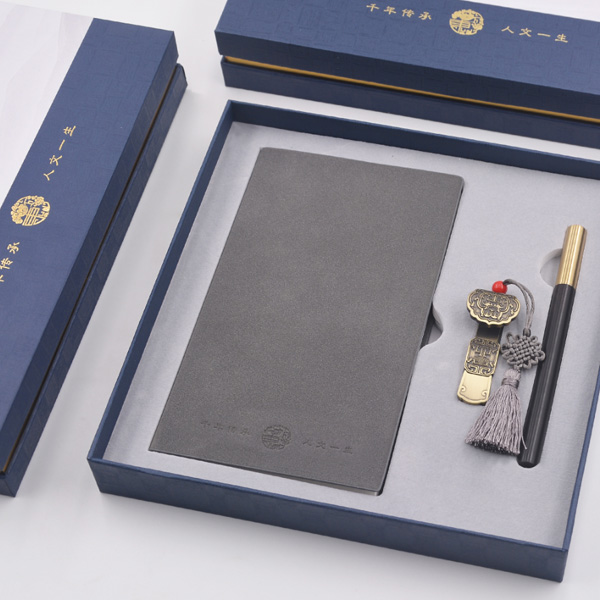河南郑州礼品公司定制文创特色礼品笔记本三件套